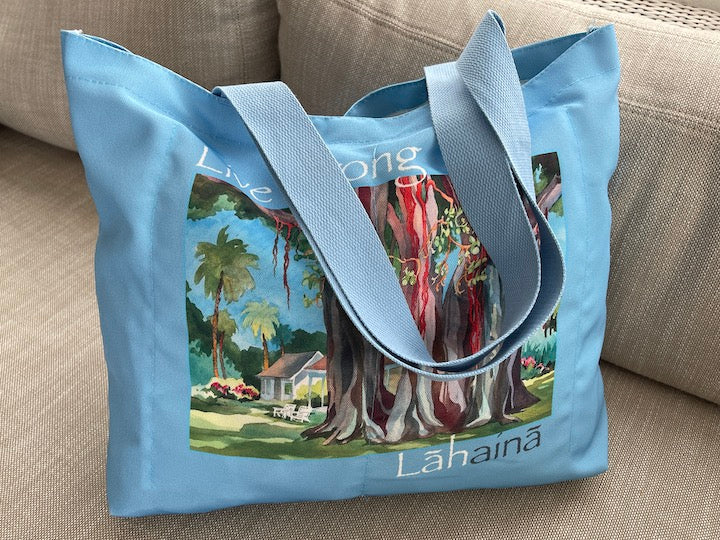 New! Lahaina Banyan Tree Tote bag #mauistrong